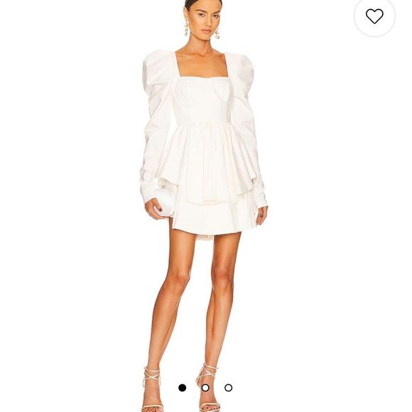 Selkie Dresses & Skirts - NWT SELKIE x REVOLVE The Boleyn Dress in Ivory Small